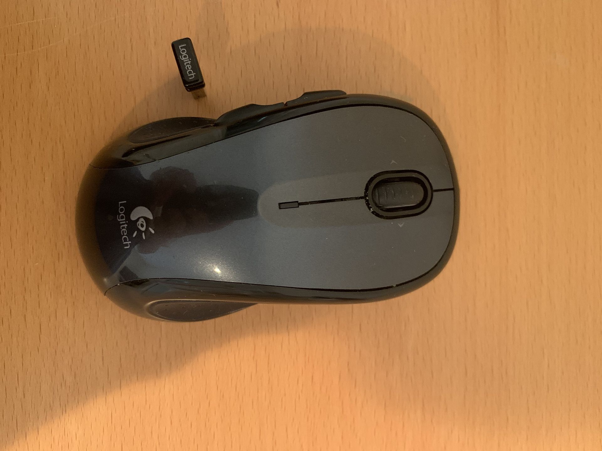 Logitech M510 Wireless Mouse With USB Unifying Receiver. Programmed Button