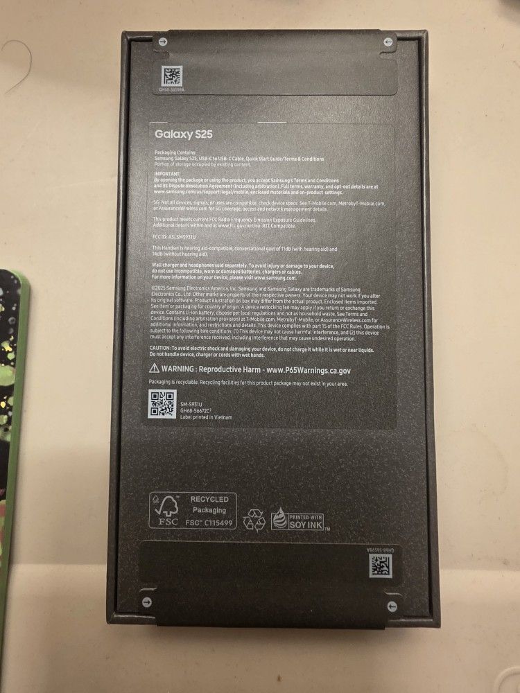 Samsung Galaxy S25 Phone T-MOBILE