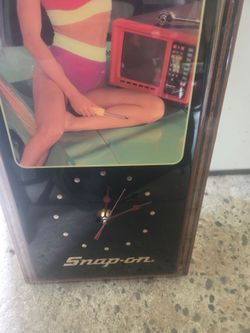 Snap-On wall clock and pocket multi tool