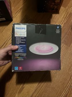 Phillips Hue Personal Wireless Lighting, White And Color Ambience Bluetooth 5/6”