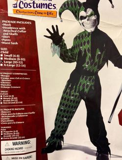 JOKER COSTUME FOR KIDS NEW *READ ALL*