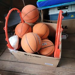 Basketball RIMS and Balls