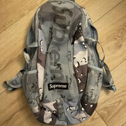 Supreme Cordura Blue Chocolate Chip Camo Backpack SS20