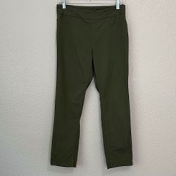Soft Surroundings Olive Green Pull On Pants