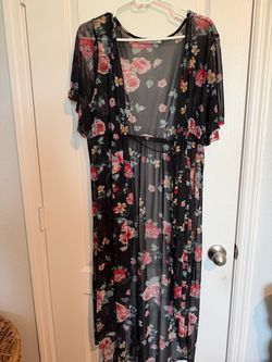 Sheer kimono
