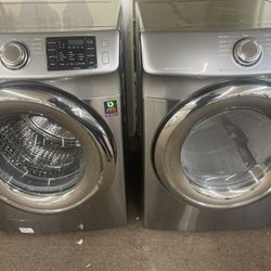 Samsung Newer Front Load Washer And Dryer Set 