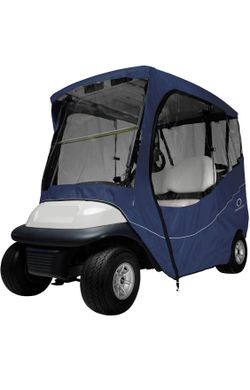 Classic Accessories Universal Fairway Travel Golf Car Enclosure Long Roof *New Open Box