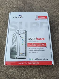 ARRIS SURFboard DOCSIS 3.0 Cable Modem - SB6190