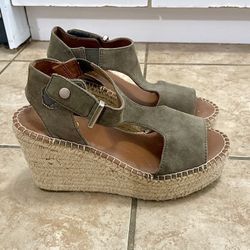 FRANCO SARTO ESPADRILLE SANDALS…Sz 7 1/2 