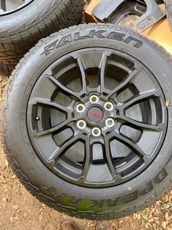 2026 Toyota Sequoia Platinum TRD wheels & Tires