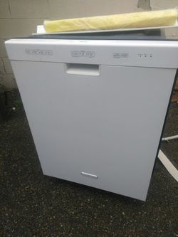 KitchenAid slide in dishwasher