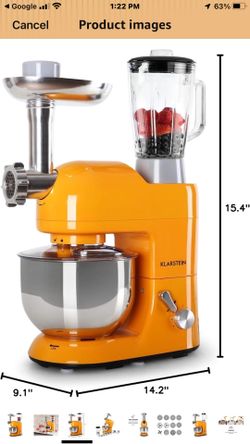 KLARSTEIN MULTIPLE MACHINE,FOOD PROCESSOR,BLENDER,MEAT, HOTDOGS