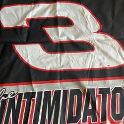 Vintage Dale Earnhardt intimidator racing flag