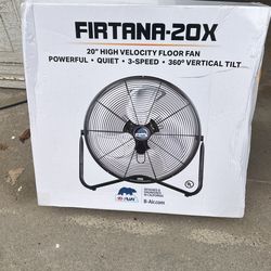 20” Hogh Velocity Fan