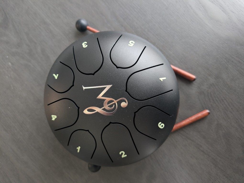 6 Inch Steel Tongue Drum