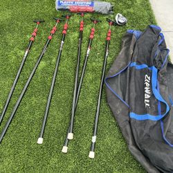 Zip wall With 6 Poles And Plastic