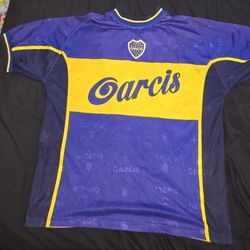 Boca Juniors Garcis vintage jersey size XL