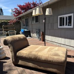 Couch And Lamp Sold Separately