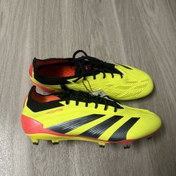 Adidas Predator Elite FG Solar Yellow Soccer Cleats   Mens Size 9.5 