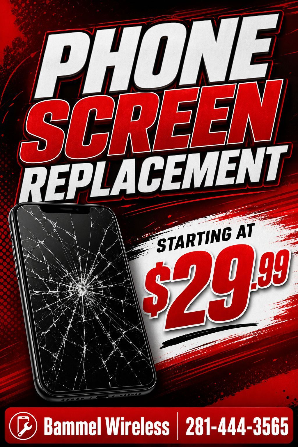 New Phone Screen on Special