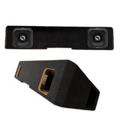 SILVERADO OR SIERRA 4 DOORS 2019-2026 PORTED BOX AND POWERFUL SOLO X 8” SUBWOOFERS 