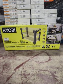 RYOBI
FRAMEWORK Customizable Workbench Kit – Garage Wood Work Table
