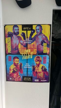 UFC poster