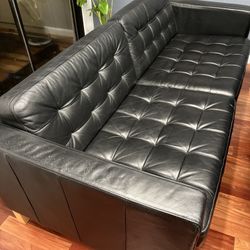 Ikea Faux Leather Couch
