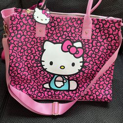 Hello Kitty Travel Tote Bag