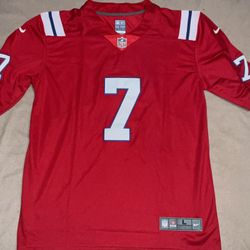 New England Patriots Juju Smith-Schuster Jersey Mens Large Red Stitched New 