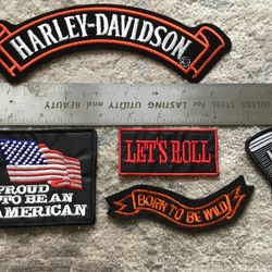 Motorcycle Patches (new)