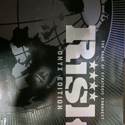 Risk Onyx Edition Board Game