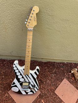 Evh crop circle guitar Eddie Van Halen authentic