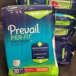 Prevail Underwear 20 pack