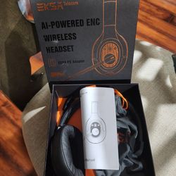 Bluetooth Trucker Headset, Wireless Headset