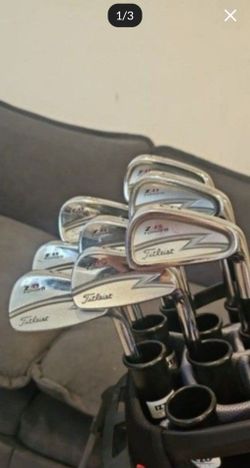 Titleist ZB Golf Iron Set 3 - 9, PW Steel Shaft Stiff Flex
