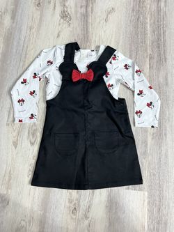  2pcs Toddler Girl Disney Outfits 1 1/2 -2Y