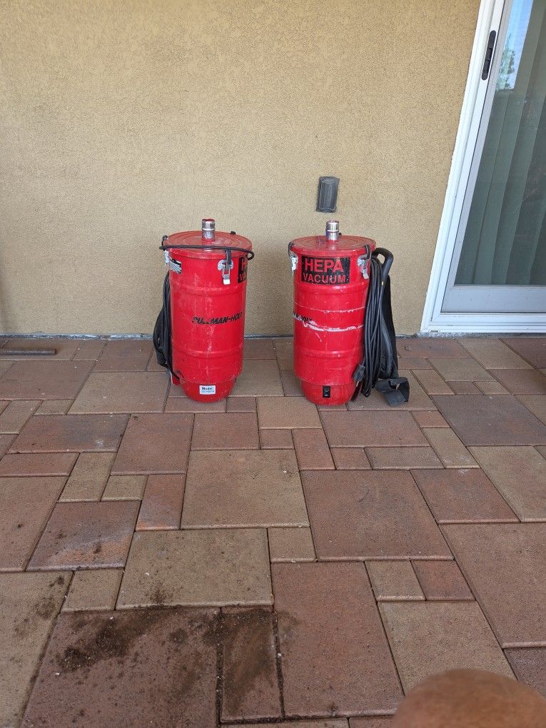 PullmanHolt Backpack Vacuums 250 Each Or 400 For Both
