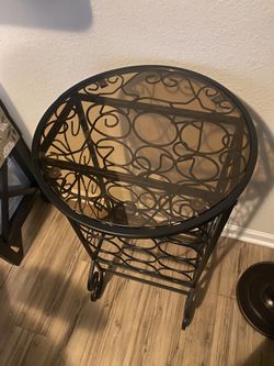 15 Bottle Floor Wine Rack