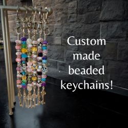 Custom Beaded Key Chains 
