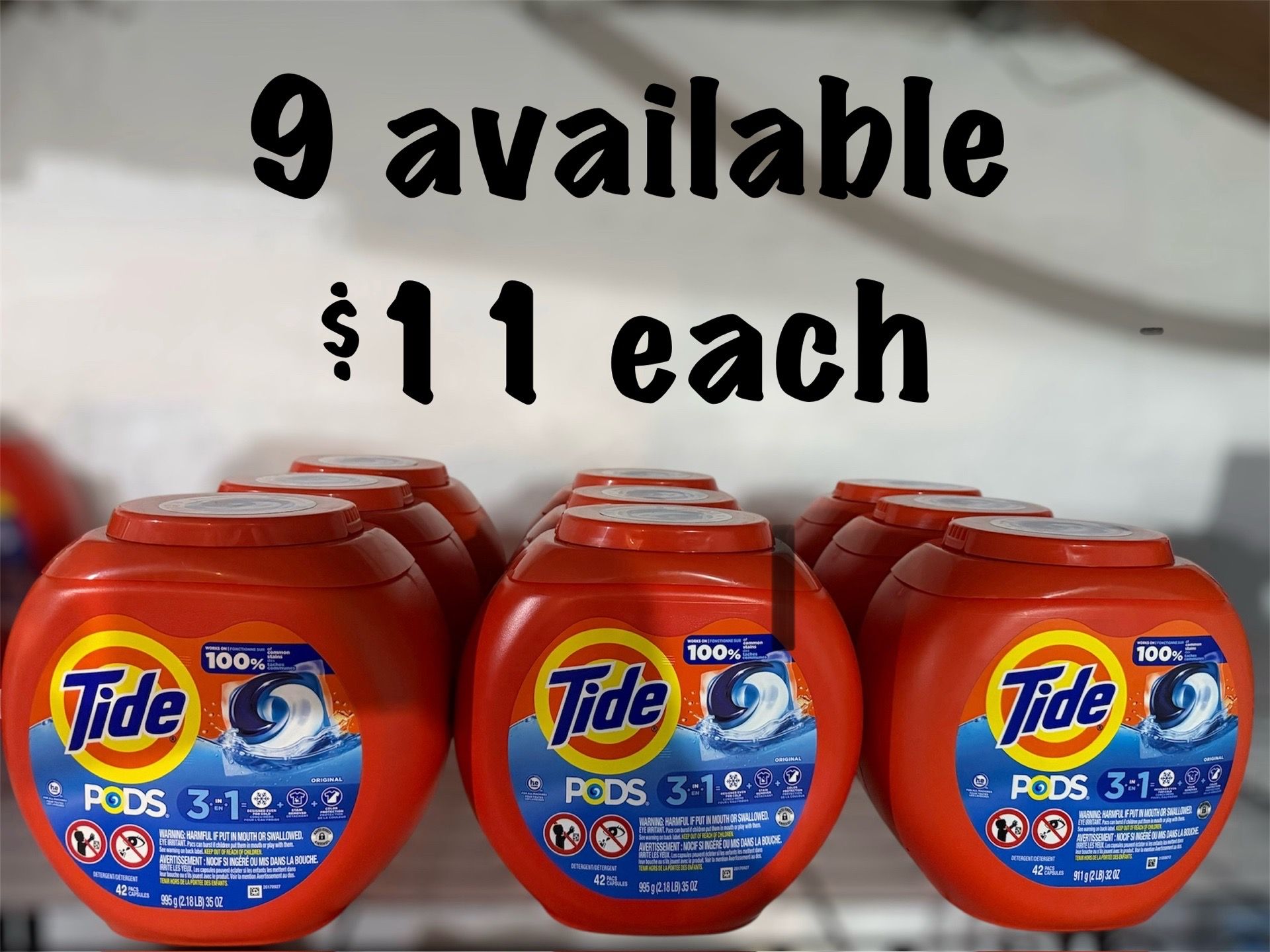 Tide pods