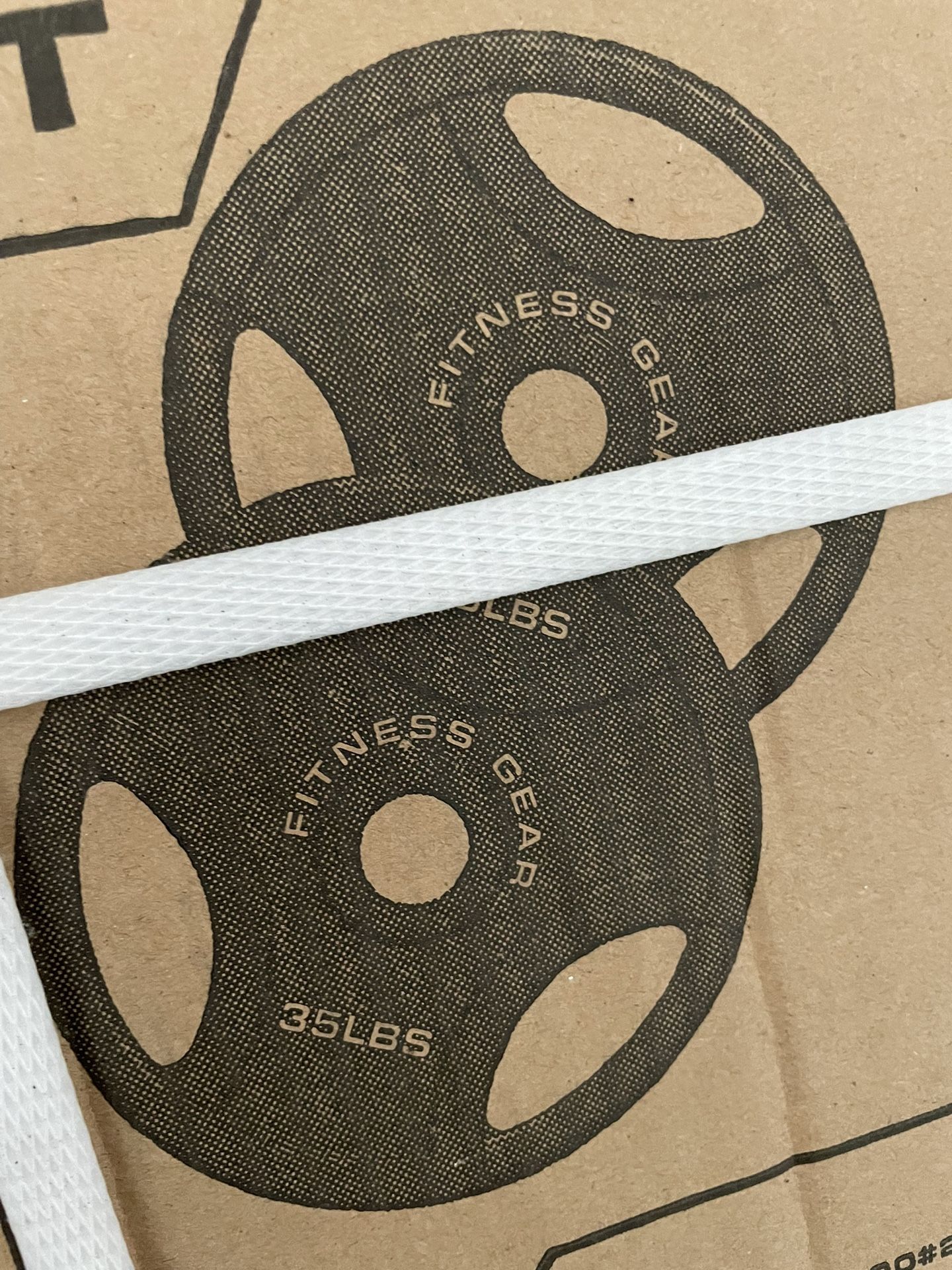 New 35lb Olympic Weight Lifting Plates