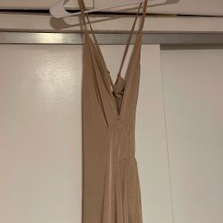 Tan Dress
