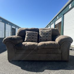 Brown Loveseat Couch
