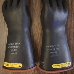 Honeywell Electriflex Voltgard Tested 17000 Volt Electrical Safety Gloves