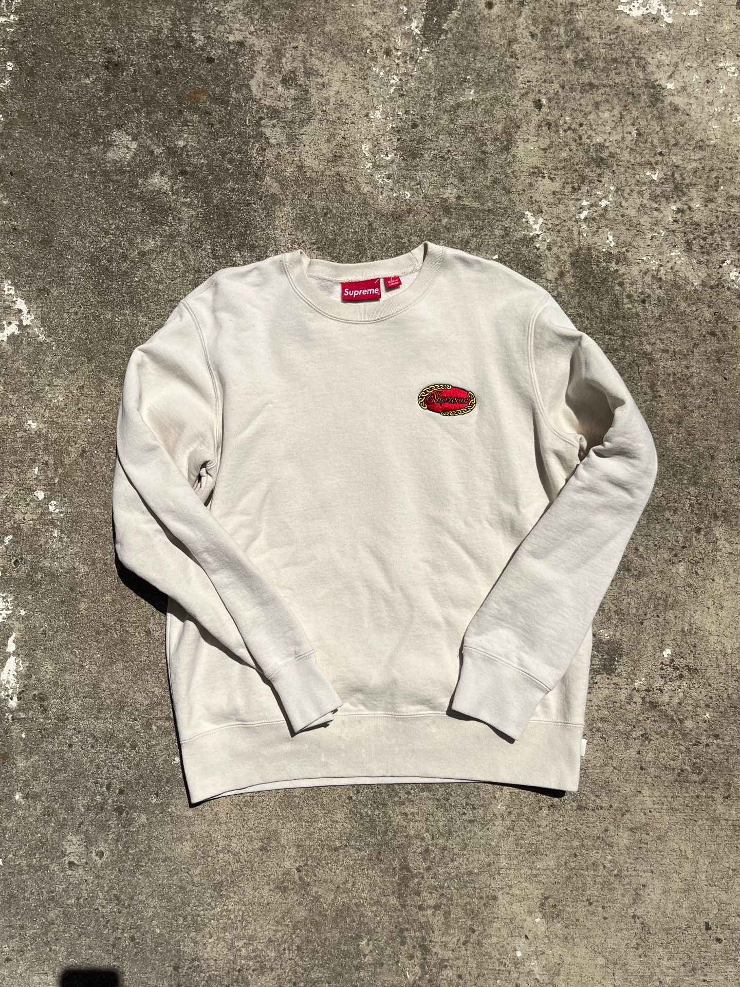 Long sleeve supreme crewneck