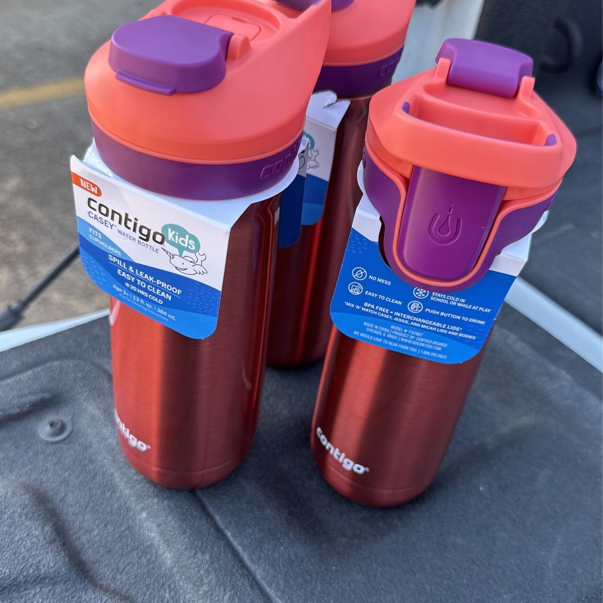 New Contigo Kids' Casey Water Bottle for Sale in Houston, TX - OfferUp