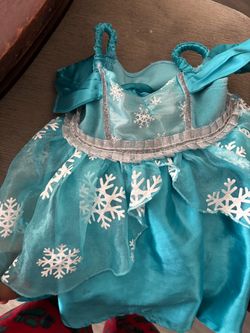 Baby dress frozen