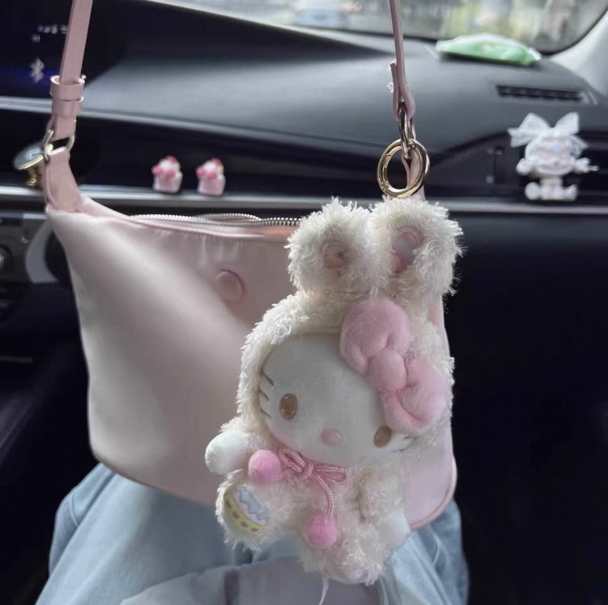 Sanrio Hello Kitty Bunny Easter Plush Stuffed Animal, Kawaii NWT