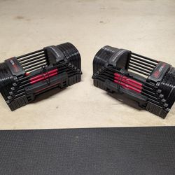 PowerBlock EXP Adjustable Dumbbells 0-70lbs